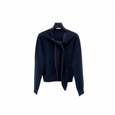 LOEWE SHAWL KNIT SWEATER